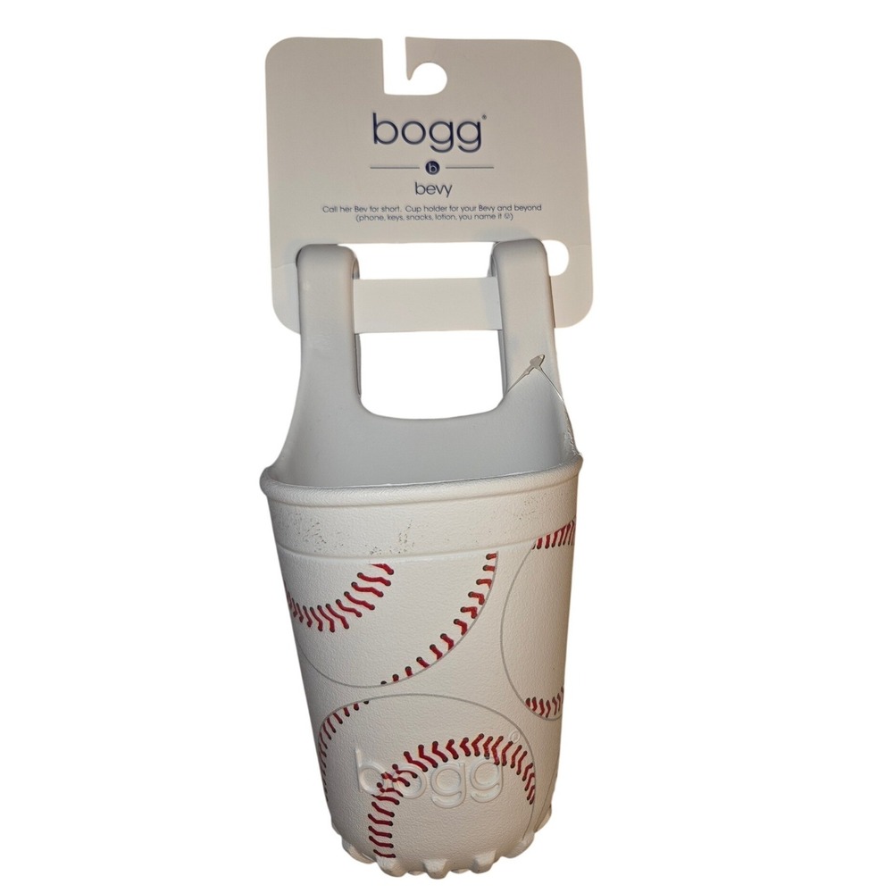 Bogg Bevy Cup Holder OS White New Rounding Third Baseball Accessory
